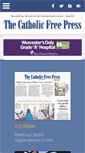 Mobile Screenshot of catholicfreepress.org